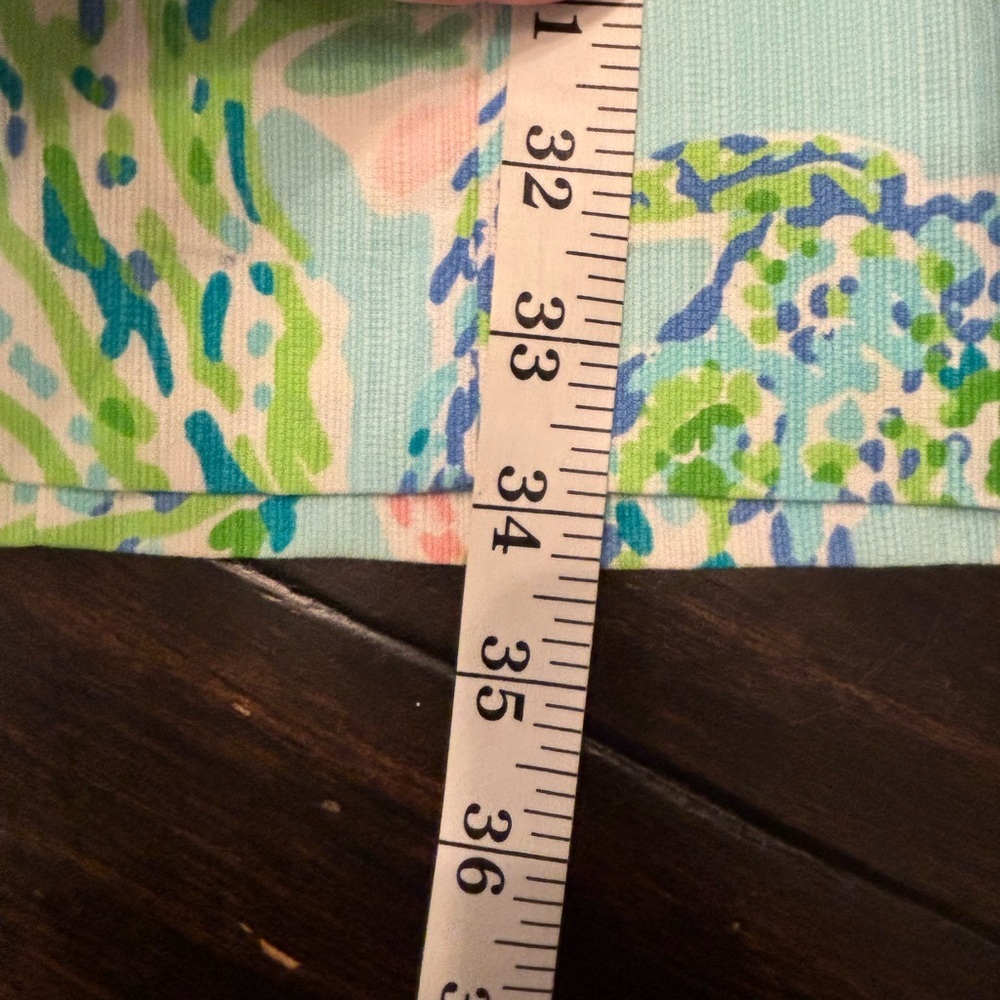 Lilly Pulitzer Blue Heaven Cathy Floral Shift Dress- size 6 - Picture 8 of 9